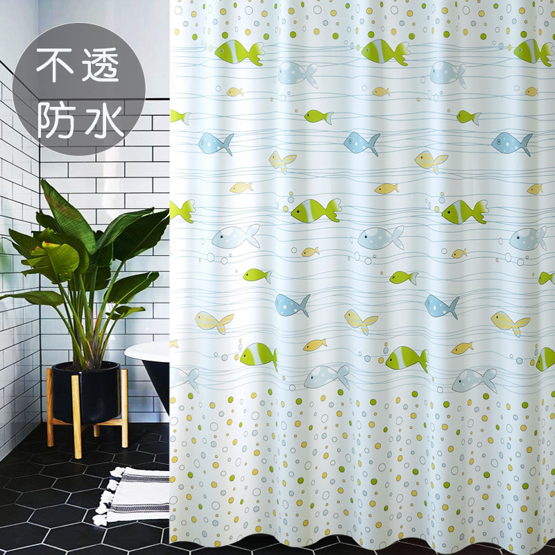 Bathroom Warm Bath fabric Water-proof and mildew-proof Shading Curtain dressing room Impermeable Barrier door blinds pull curtain hanging curtain