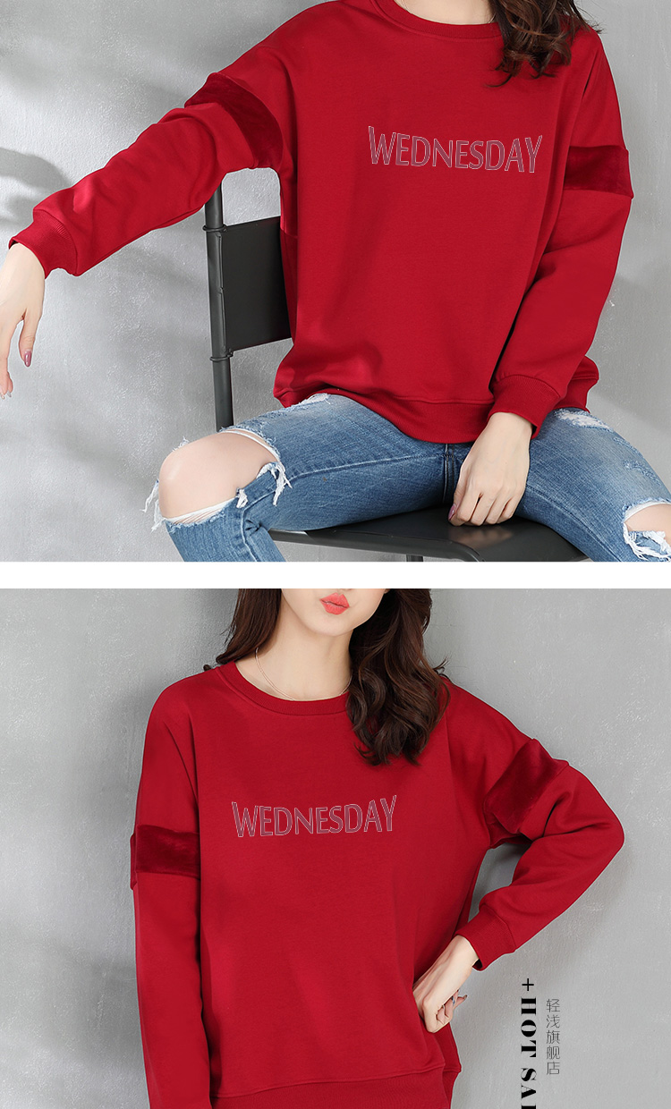 Sweatshirt femme en Coton - Ref 3216926 Image 16