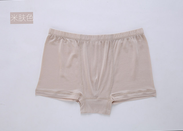 ຊຸດຊັ້ນໃນຂອງຜູ້ຊາຍ mulberry silk knitted silk boxer shorts mulberry silk underwear for men