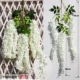 Mô phỏng Hoa Wisteria Bunch Douban Hoa Vine Violet Mây Mây Trang trí Faux Vine Wedding Green Plant Leaf Dragonfly Flower - Hoa nhân tạo / Cây / Trái cây bình hoa lựu giả