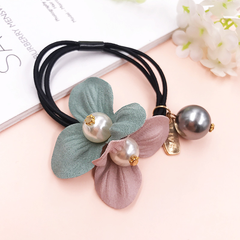 Trang sức Hàn Quốc phụ kiện tóc băng tóc headband băng tóc tóc ban nhạc cao su băng đeo đầu bao da đồ cột tóc