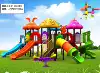 Kindergarten large slide custom plastic toy slide bucket combination Outdoor community amusement equipment Non-standard