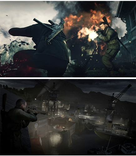 Nintendo Switch NS Game Sniper Elite 4