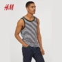 Áo khoác H & M cho nam 2018 mùa hè mới Cotton mềm thấm mồ hôi tay áo HM0662961 áo thun 3 lỗ