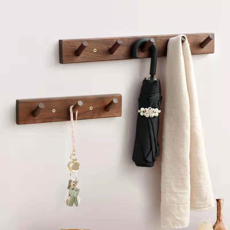 Hanging hanger wall hanging wall upper door bedroom entrance hanging clothes hook Xuanguan clothes hat wall style clothes rack hanger