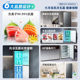 Meiling 308 liter large double-door refrigerator air-cooled frost-free ion ADF + pure flavor BCD-308WECX