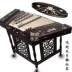 Nhà máy trực tiếp cánh gà gỗ Yang Qin chuyên nghiệp chơi nhạc cụ 402 dulcimer gỗ gụ dulcimer - Nhạc cụ dân tộc sáo tiêu Nhạc cụ dân tộc