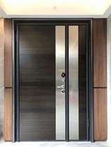 solid wood armored door