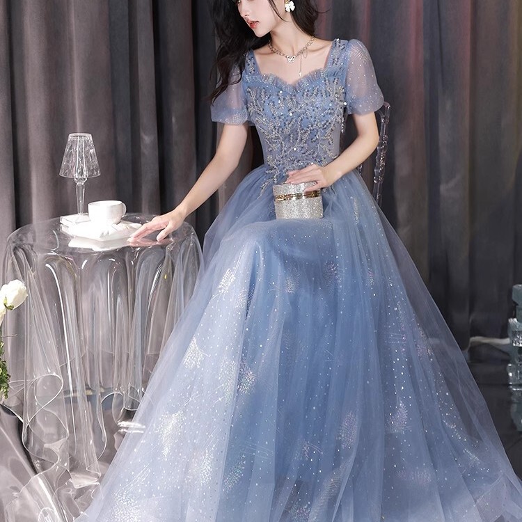 Plus-Size Evening Dress for Women, Light Luxury, High-End Feel, Conceals Belly, Slimming, High-End Niche, Suitable for Banquets, Hosting, Talent Shows, Coming-Of-Age Ceremonies Plus-Size Evening Dress for Women, Light Luxury, High-End Feel, Conceals Belly, Slimming, High-End Niche, Suitable for Banquets, Hosting, Talent Shows, Coming-Of-Age Ceremonies