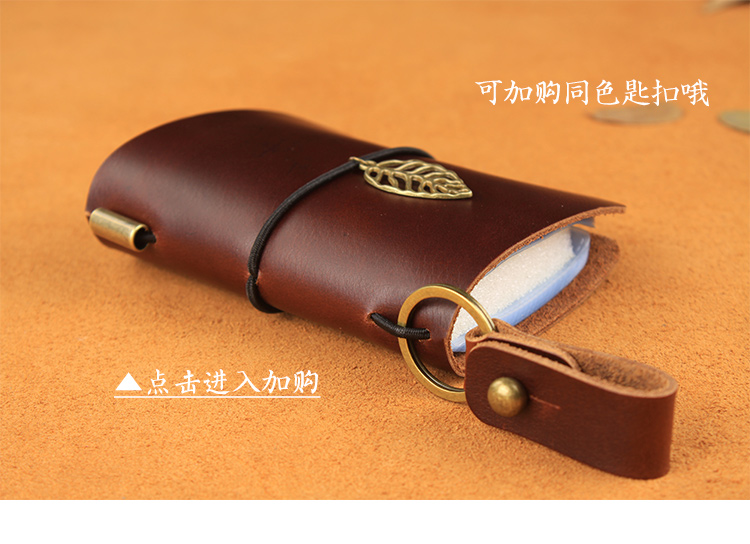 Dudumi handmade da nhỏ đa thẻ nam và nữ đầu lớp crazy horse da đơn giản retro chủ thẻ kinh doanh gói thẻ ví gucci