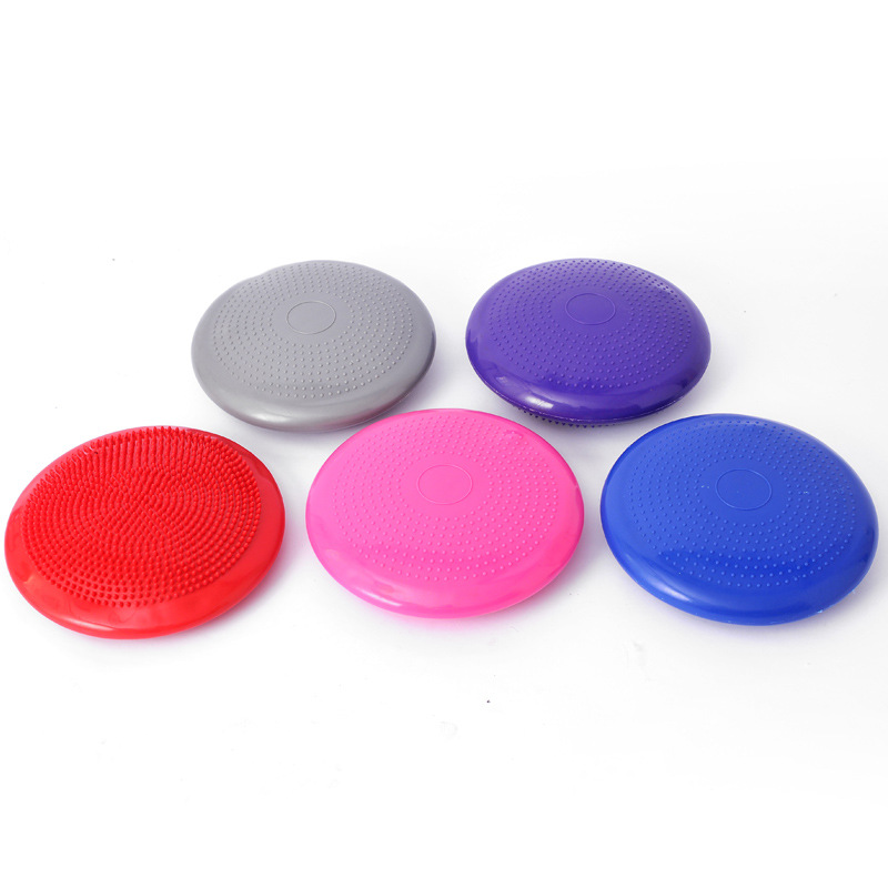 Thickened Indoor Kindergarten Child Balance Training Explosion Proof Rubber Balance Ball Air Cushion Ball Inflatable Yoga Balance Mat