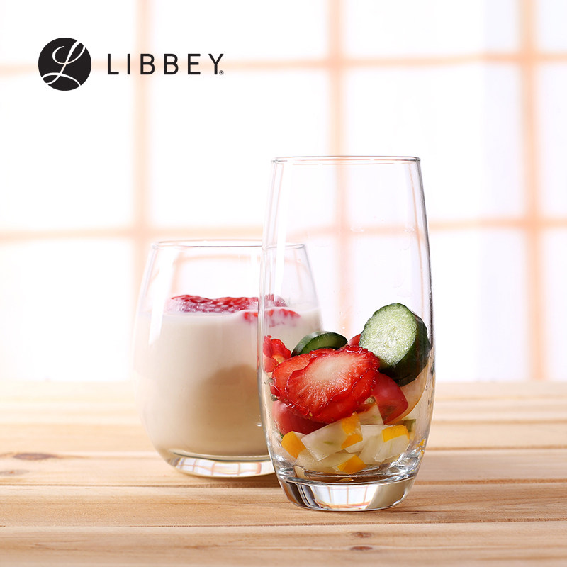 Japanese ins same smoothie cup breakfast cup yogurt cup oval glass water Cup mousse cup juice cup wine glass