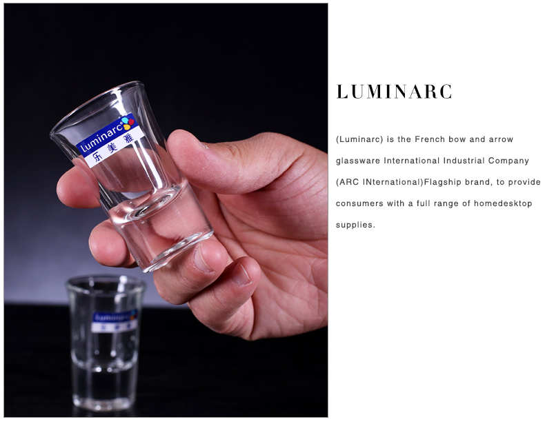 Le Meiya Rượu thủy tinh nhỏ thủy tinh đặt nhà một tách rượu mạnh ly rượu shochu ly ly rượu vang rona
