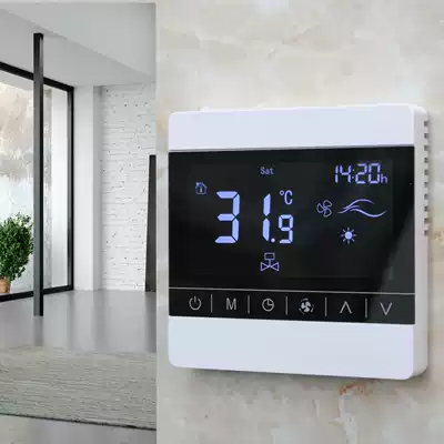 Air conditioning switch air conditioning panel central air conditioning thermostat controller ventilator switch central air conditioning control panel