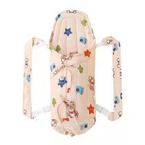 Qingyingfang newborn anti-jump quilt baby shaped hard quilt dual-purpose outing shoulder strap lightweight pure cotton horizontal hug