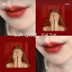 A Son La Colors547 Matt Lip Color Son dưỡng ẩm Son môi Maple Leaf Red - Son môi