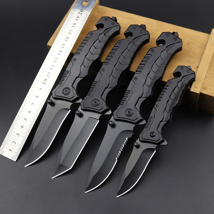 High hardness knife sharp folding knife portable fruit knife stainless steel multi-function tool protection cold weapon