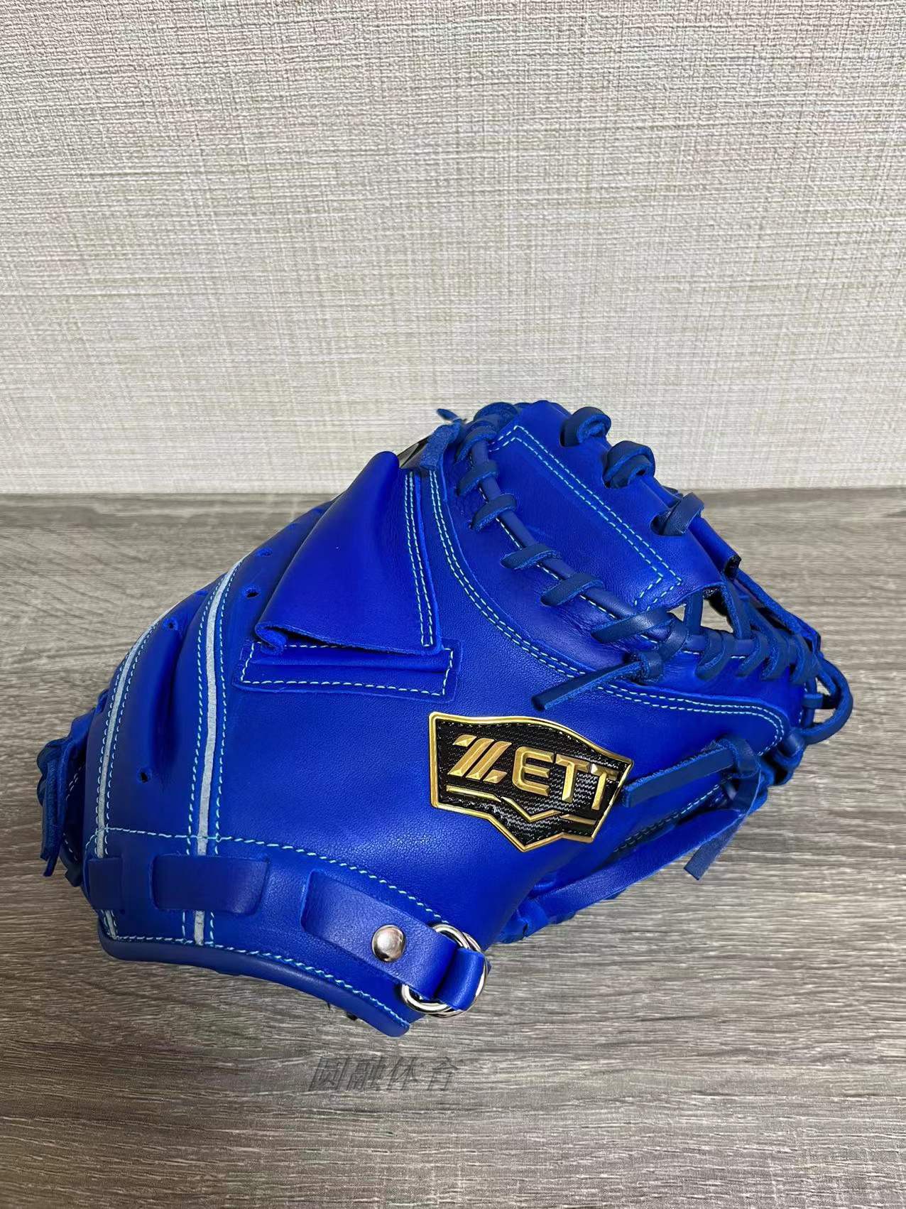(Round Thaw Sports) ZET BJCB74212 Juvenile Baseball Catcher Gloves Speed Warfare Type Softened Cow Leather