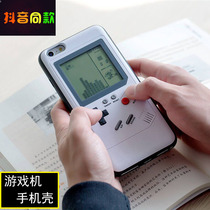 Game machine mobile phone shell Apple 7plus Tetris iPhone6787p retro x shake sound with the same 6s