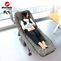 I fly folding bed single lunch bed home office adult afternoon bed simple March portable multifunctional recliner