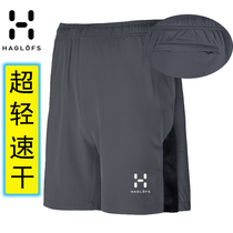 Ultra light sports shorts mens summer quick-drying loose breathable running track and field five-point pants beach pants air-conditioned pants