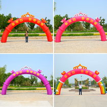 Wedding arch New inflatable rainbow door Wedding wedding gas arch European wedding balloon ceremony celebration gas mold