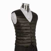 Vest nam mùa đông xuống cotton nam kinh doanh ấm áp bên trong mặc vest vest mỏng mỏng vest trung niên cỡ lớn áo 3 lỗ tập gym