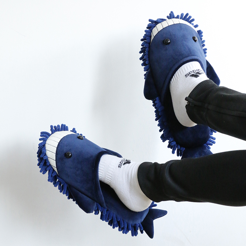 New lazy scrubbing slippers can be cleaned and silent dust cleaning slippers sweep slippers