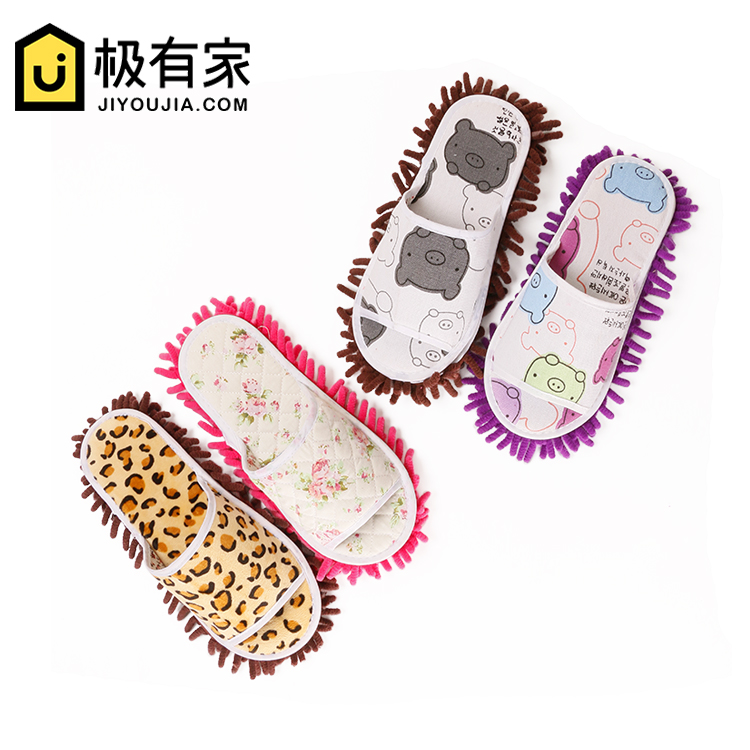 Spring and summer Children's adult Snow Neil slippers Sloth Slippers Wood Floor Mopping Slippers Slippers Washable 0317