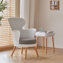 Lazy Life Creative Pink Single Sofa Chair Balcony Casual Chair Single Chair Leisure Area Arrangement Photo Net Red Chair