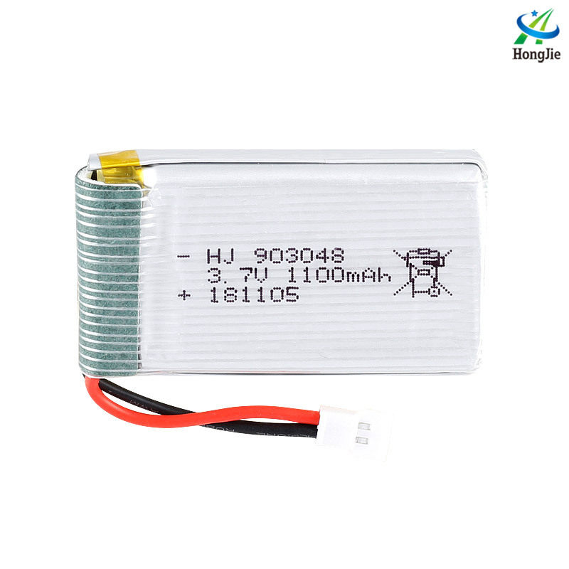 Factory direct sales X5SW quadcopter drone M18 H5P 3 7V 1100mAh Lithium battery for model aircraft 903048