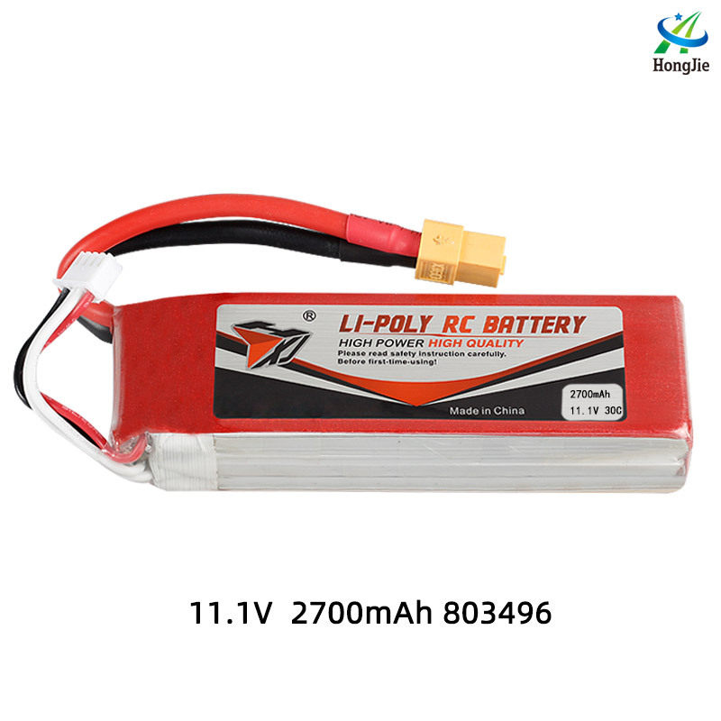 11 1V 2700mAh lithium battery 803496 factory direct sales UAV quadcopter drone model battery
