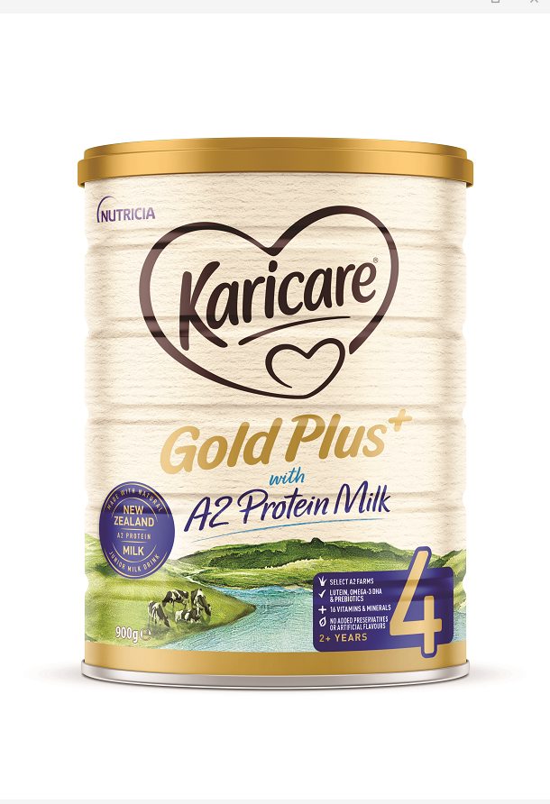 New Zealand's new Karicare recompaced A2 gold dress to strengthen four 4 four-segment 6-in-a-box tax