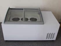 Desktop ice cream display cabinet Small mini commercial hard ice cream cabinet can be placed in desktop freezer 6 barrels 6 pots