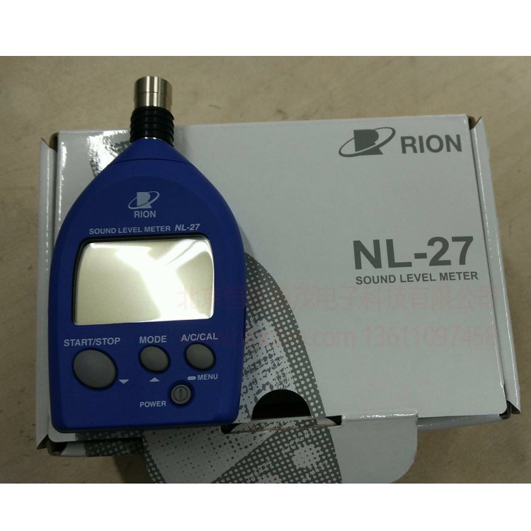 安静环境用噪声监测仪超小型便携式NL27 NL42日本理音RION噪音计