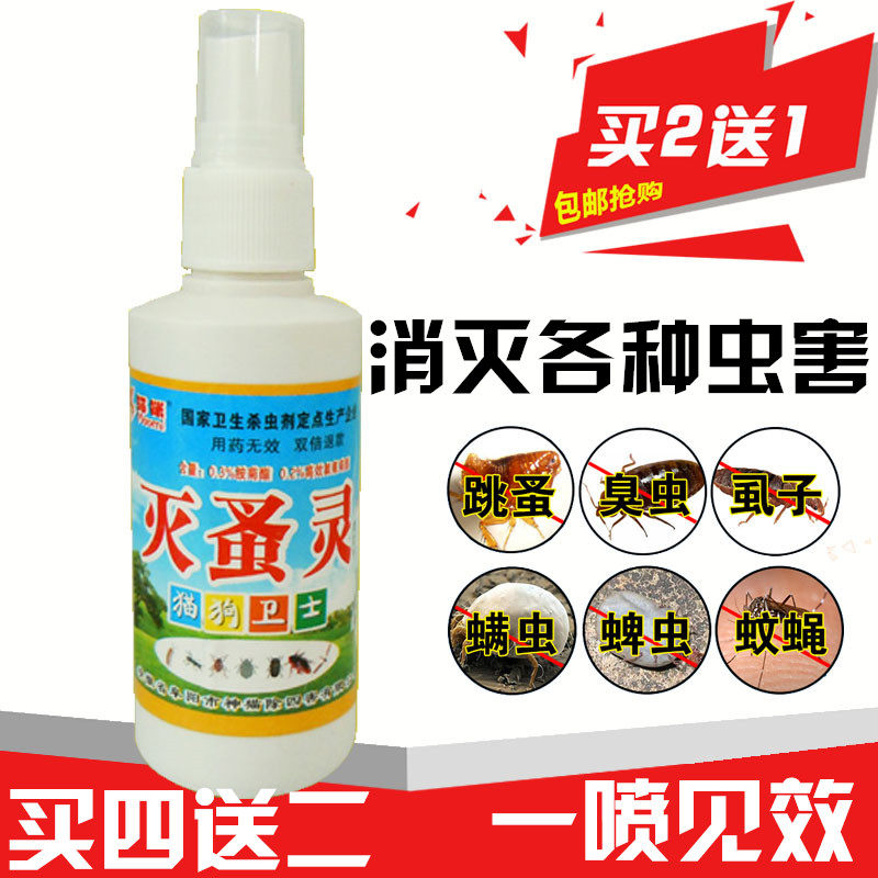 Flea Spirit Defects and Flea Cats and Dogs Pets Use Infiltration Spray Spray for Defending Mosquito Termite Defense