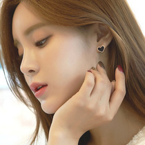 Isia new titanium steel series simple earrings girls fashion love four-leaf clover square combination 3 pairs of earrings