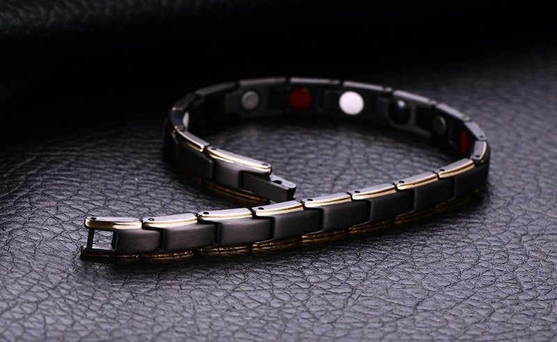Manufacturer Straight Batch of Korean Trend Electric Gold Black Magnetic Men's Handout Lovers of SBRM-009