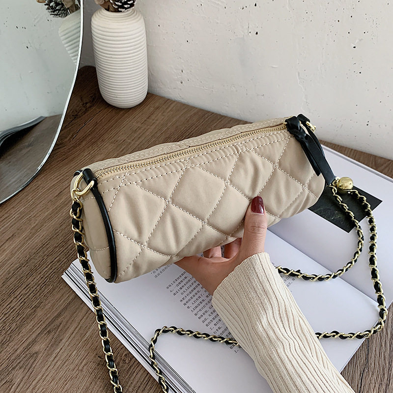 Simple ladies chain small 2020 popular new trendy fashion net red all-match messenger small round bag