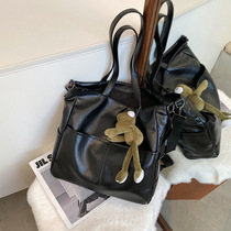 Autumn and winter large capacity 2020 New Tide Net red tote bag design bag students class shoulder bag