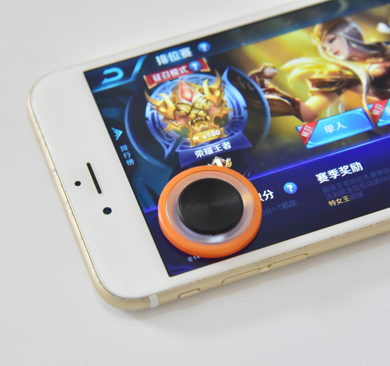 Vua vinh quang xử lý kẻ hút rocker dán để gửi Android Apple đi bộ tạo tác trò chơi di động máy trò chơi di động CF - Cần điều khiển tay cầm chơi game cho iphone