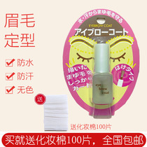 Japan daiso Eyelash eyebrow raincoat Rain liquid umbrella fixing liquid Setting liquid Waterproof long-lasting old version
