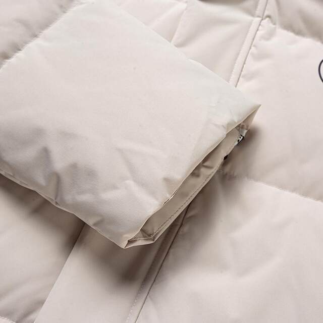 361 Degree Men's Medium Long Down Jacket 2024 Winter New Windproof Warm Hooded Jacket 552441301