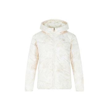 361 Degrees Women's Short down Jacket with Hood New Product 2024 Winter Windproof Women's Training Jacket 562444307N