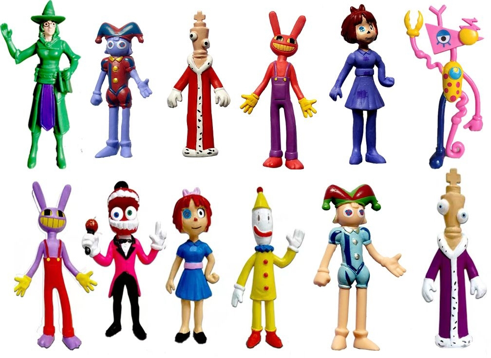 Игрушечная клоунская кукла Jax Pamni Surrounding Doll Dolls of Magic Digital Circus
