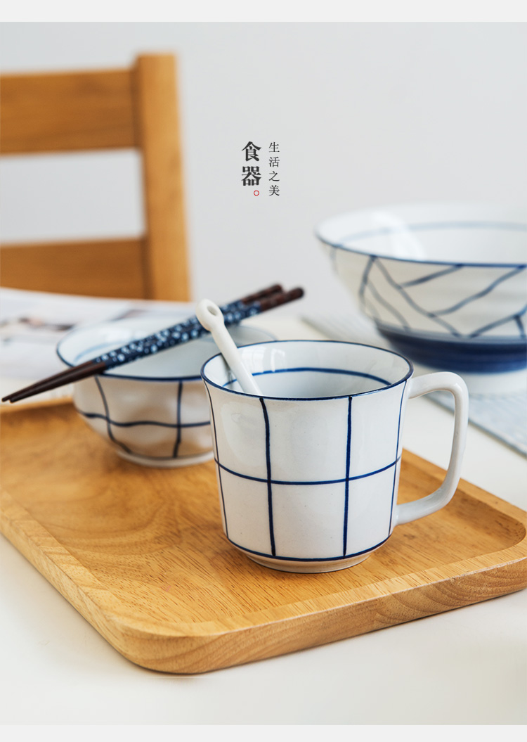 Creative TaoDian clearance preferential Japanese ceramic keller cup office men and women with a spoon, cup tea cup