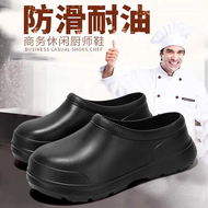 Giày Nam 2023 Mới Chống Trơn Trượt Chống Thấm Nước Công Sở Nam Giày Hợp Thời Trang Thu Đông Thể Thao Giày Đầu Bếp Chống Dầu bảo Hộ Lao Động Giày dép bếp chống dầu dép đầu bếp