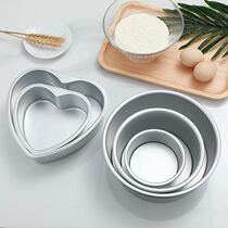 Round 4 inch 6 inch 8 inch 10 inch square heart-shaped mold Cheese chiffon live bottom cake mold