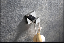 German contemporary high grade clothes hook 304 stainless steel coat hook door rear wall row hook single hook free hole hanging