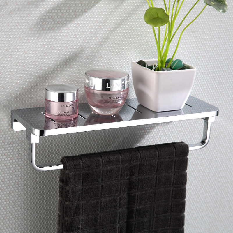 German contemporary shelf platform towel bar bathroom supreme royal high-grade creative pendant bathroom mirror front room
